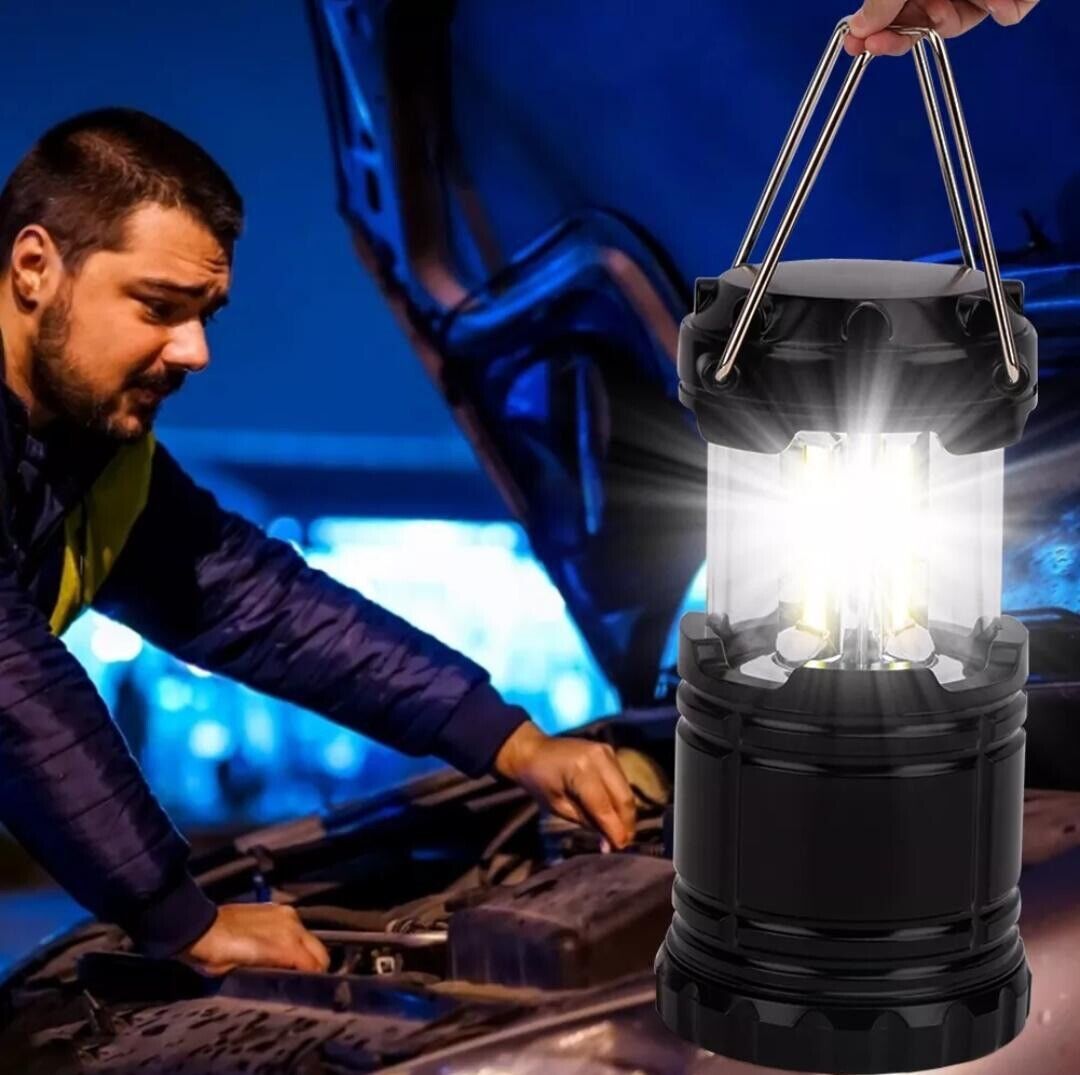 Lanterna led 256 lumen estraibile compatta appendibile