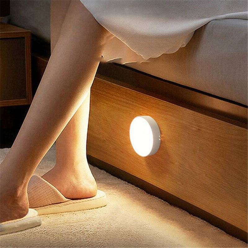 Luce sensore di movimento notte wireless armadio alimentato a batteria