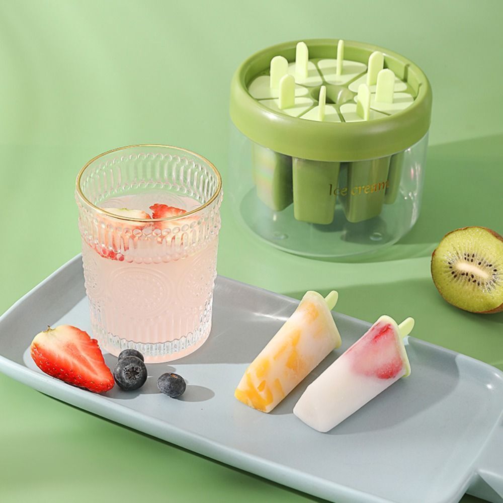Stampi per ghiaccioli fai da te con 8 cavità stampi per gelato