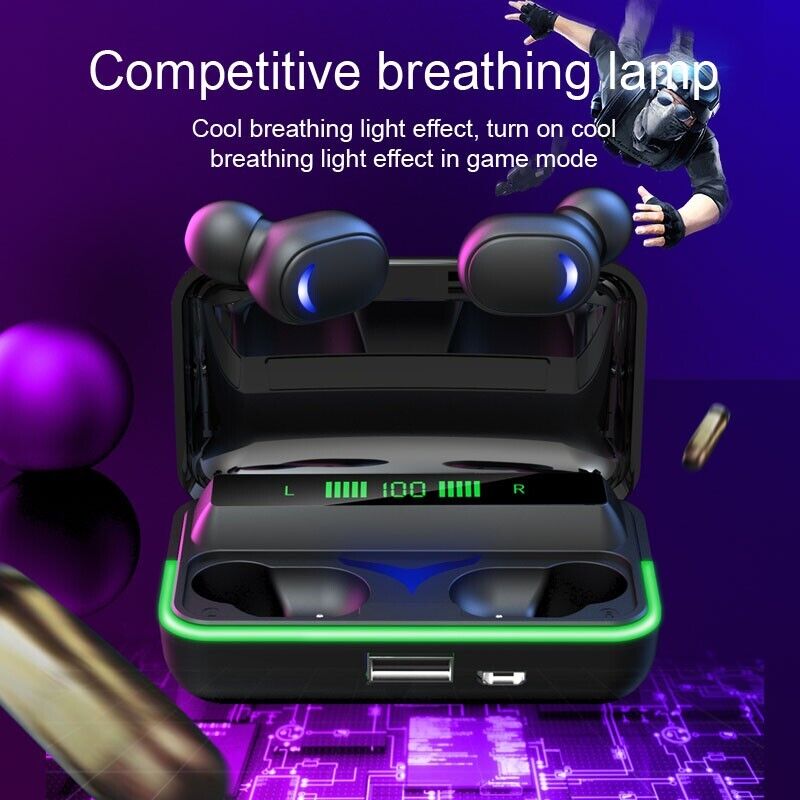Auricolari Wireless Auricolari Bluetooth Cuffie Mini Auricolari Impermeabili TWS Pod