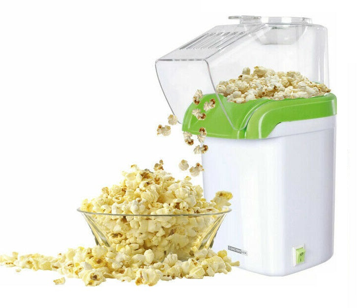 Macchina pop corn express dictrolux elettrica senza olio 1200w maker 3 minuti