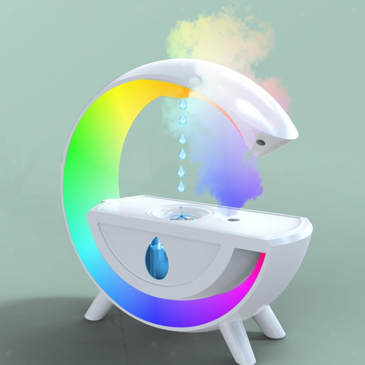Mini water drop umidificatore a goccia d'acqua gocce di pioggia levitanti creative
