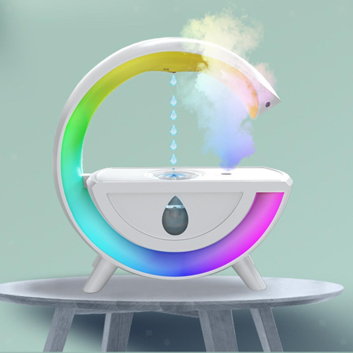 Mini water drop umidificatore a goccia d'acqua gocce di pioggia levitanti creative