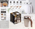 Tazza  Aorlis  AO- 50051 da caffè con agitazione magnetica automatica automiscelante per caffè latte cioccolata calda al cacao