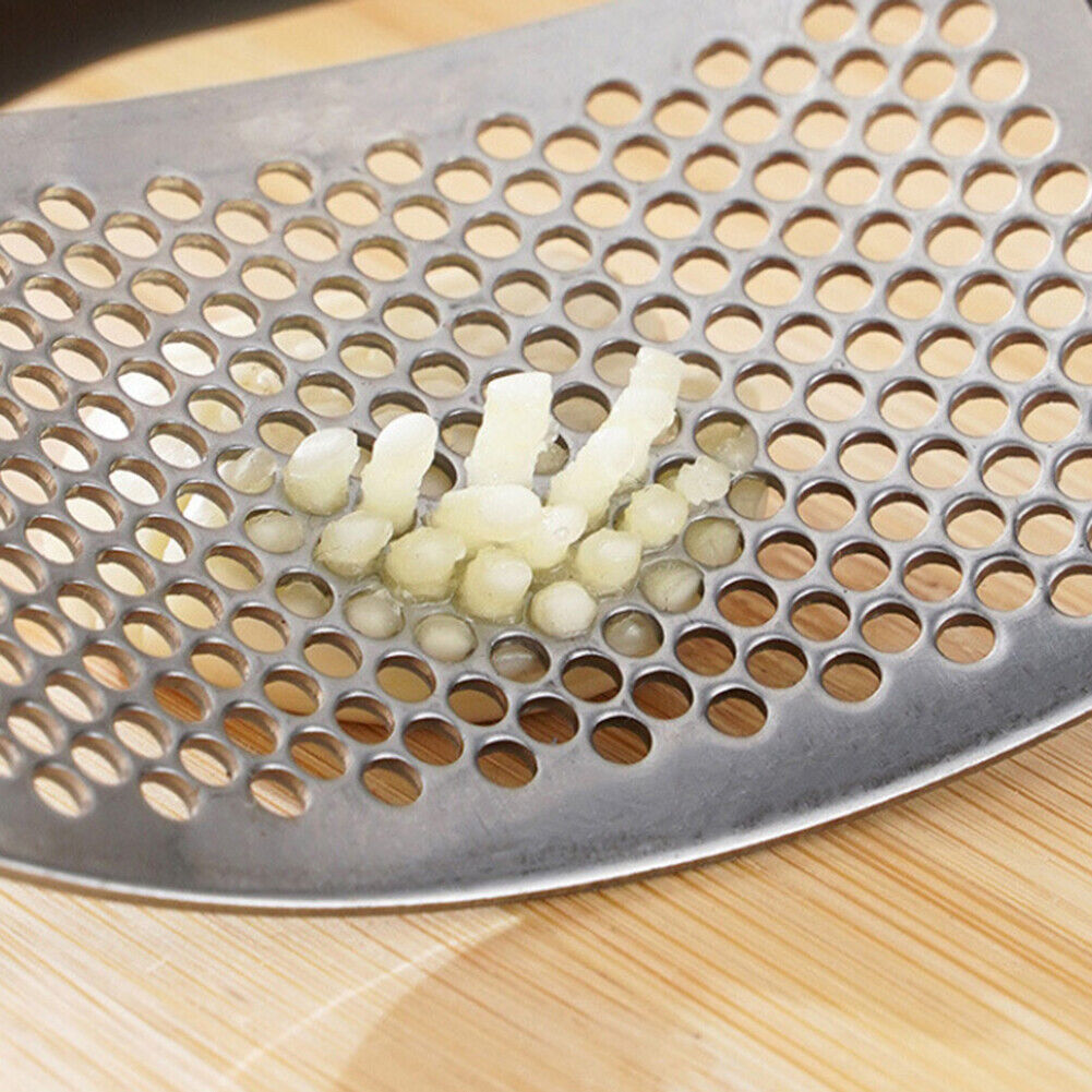 Schiacciatrice manuale aglio in acciaio inox strumento da cucina strumento da cucina