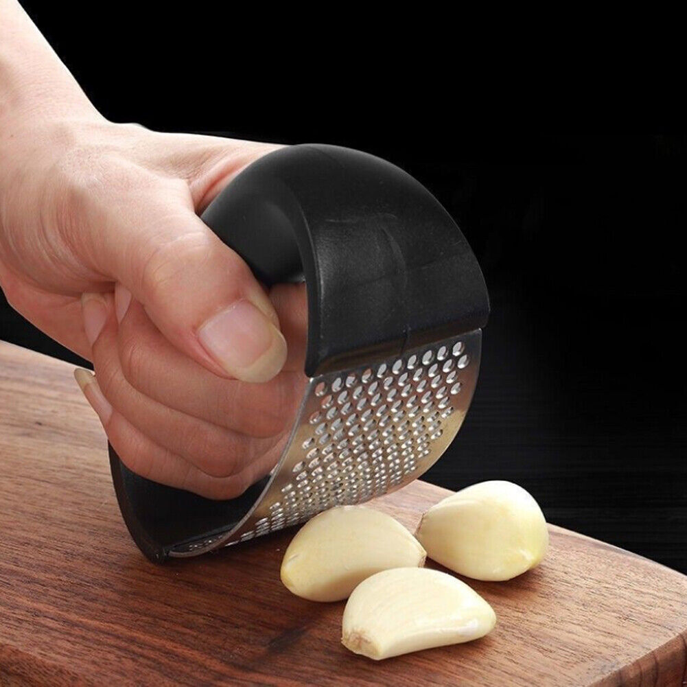 Schiacciatrice manuale aglio in acciaio inox strumento da cucina strumento da cucina