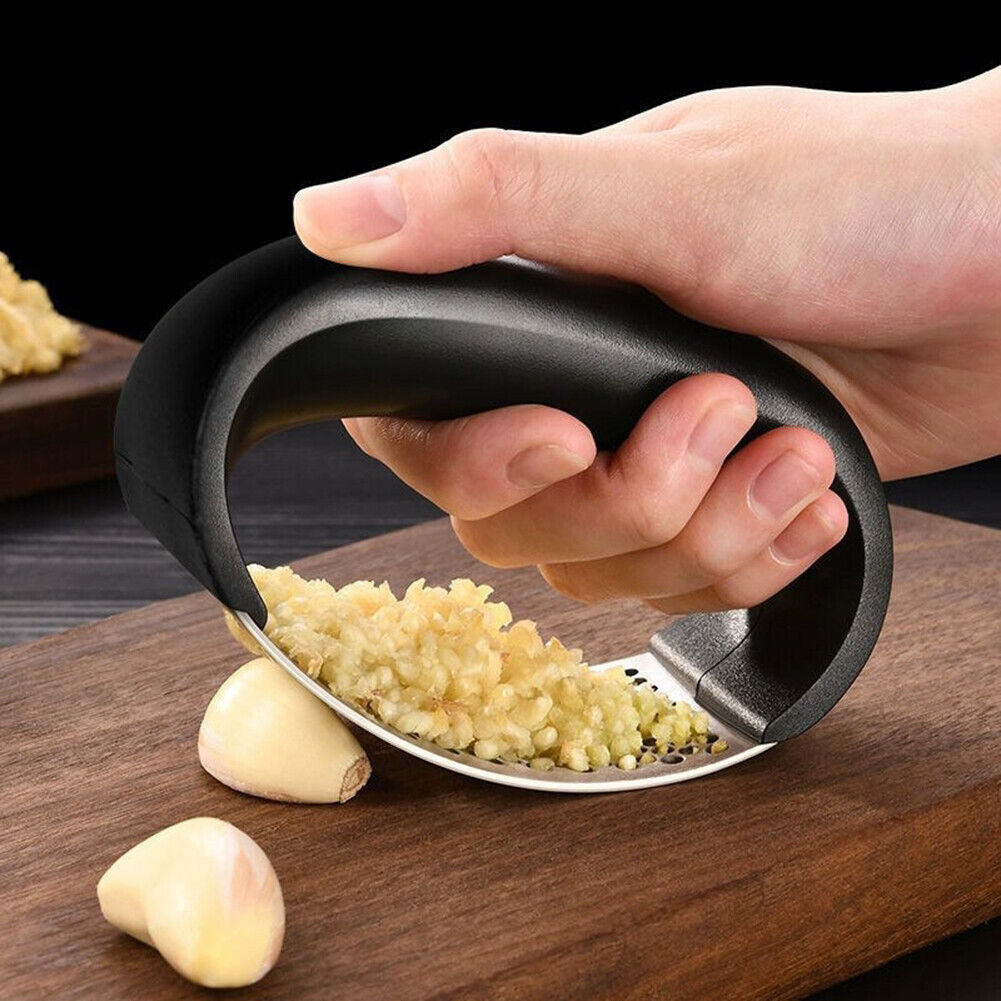 Schiacciatrice manuale aglio in acciaio inox strumento da cucina strumento da cucina