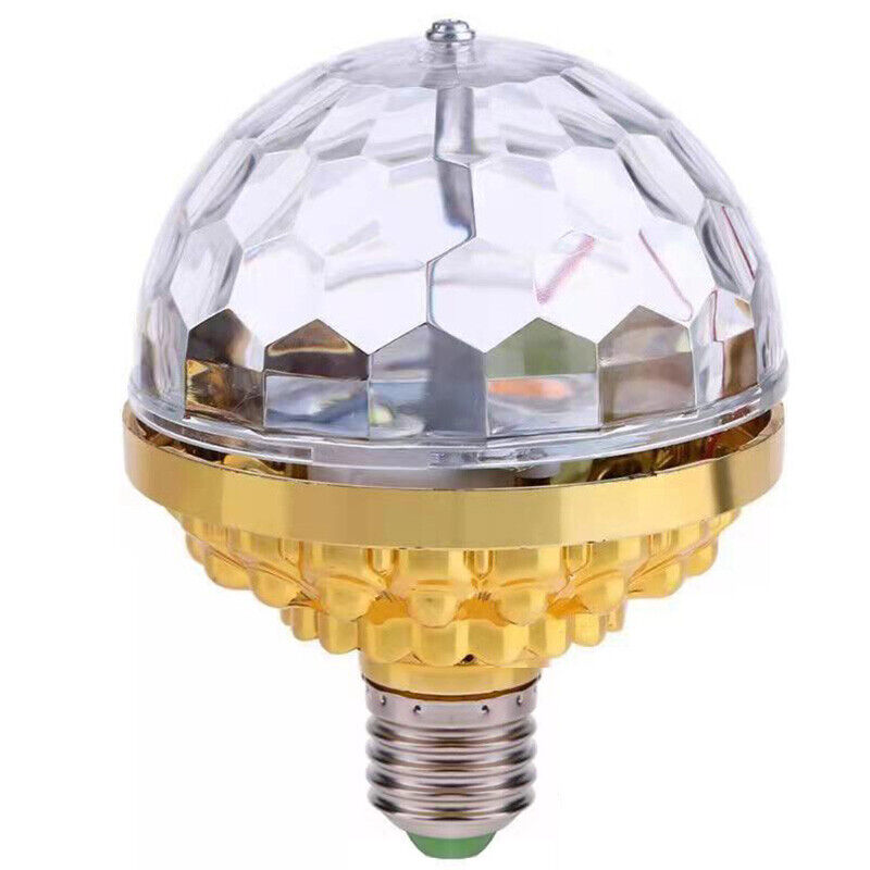 Lampada a led  da palcoscenico con luce a sfera magica rotante colorata per feste in casa