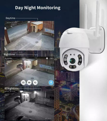 Telecamera IP Esterna Full HD 1080P Wireless WiFi con Autotracking