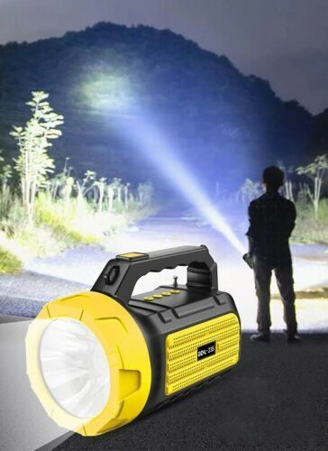Torcia speaker cassa bluetooth 5w ricarica solare radio fm lettore mp3 portatile