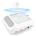 Aspiratore polveri per unghie da tavolo 120w manicure pedicure estetica
