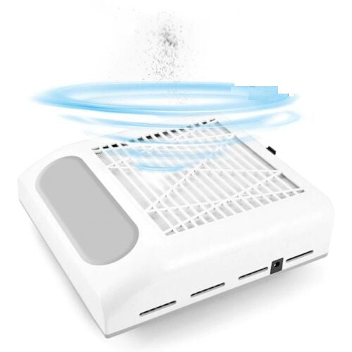 Aspiratore polveri per unghie da tavolo 120w manicure pedicure estetica