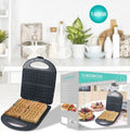 Piastra elettrica macchina per waffle maker 1400w tx-9947