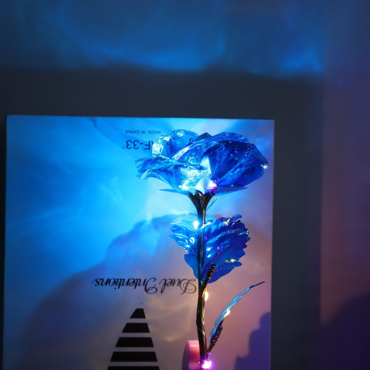 Fantatico set di 3 rose colorate con led ottima idea regalo per san valentino