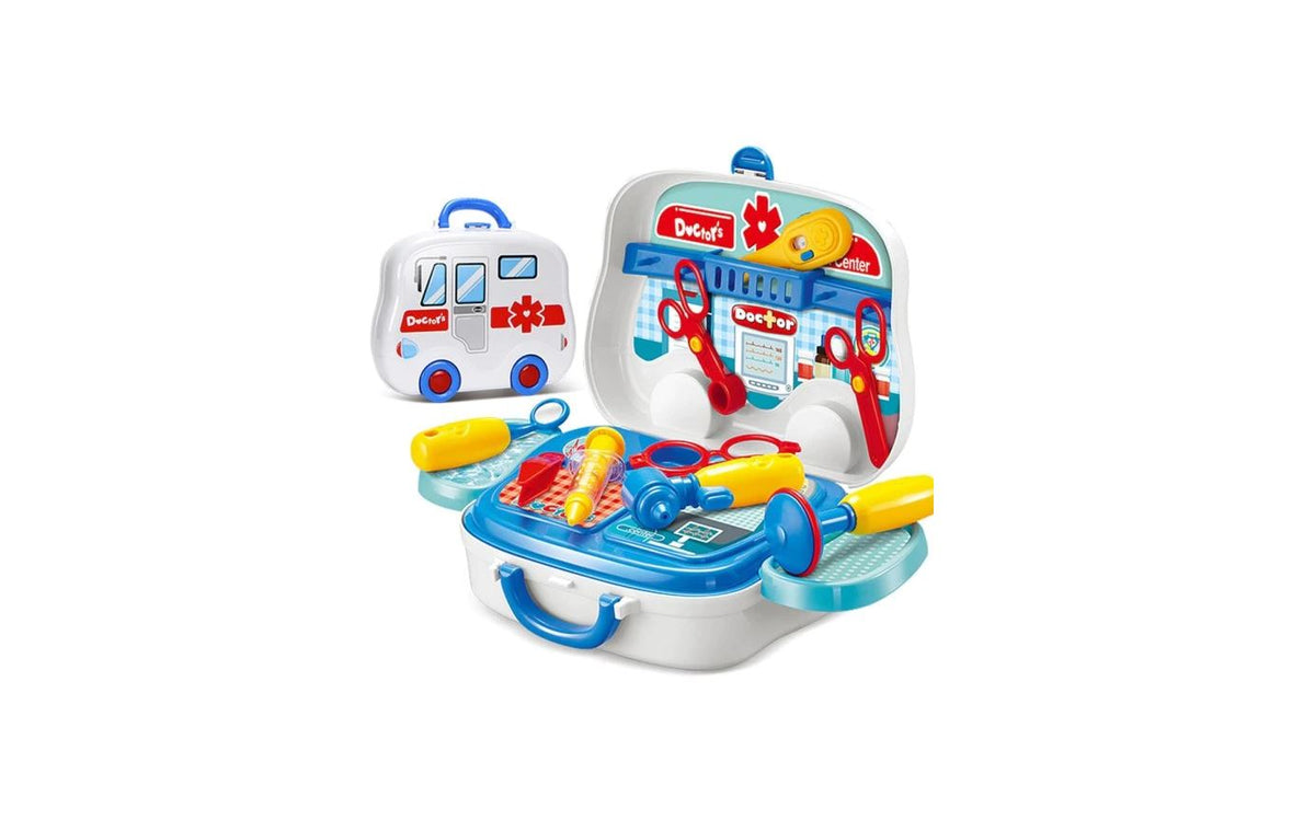 Valigetta dottore per bambini giocattolo con accessori kit medico portatile 13pz