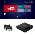 TX9 pro android 10.0 top box 2 in 1 retro game console box 4k ultra hd wifi 2.4g e 5.8g 1g ram 8g lettore multimediale