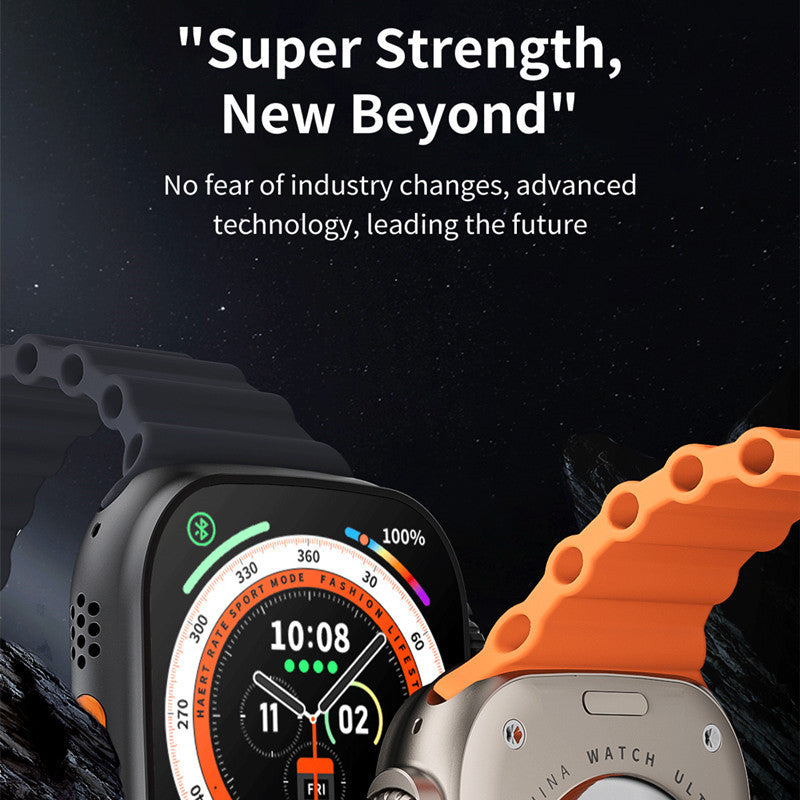 Smart Watch Series 8 Bluetooth Dial Call NFC Sports Smartwatch braccialetto Fitness con ricarica Wireless
