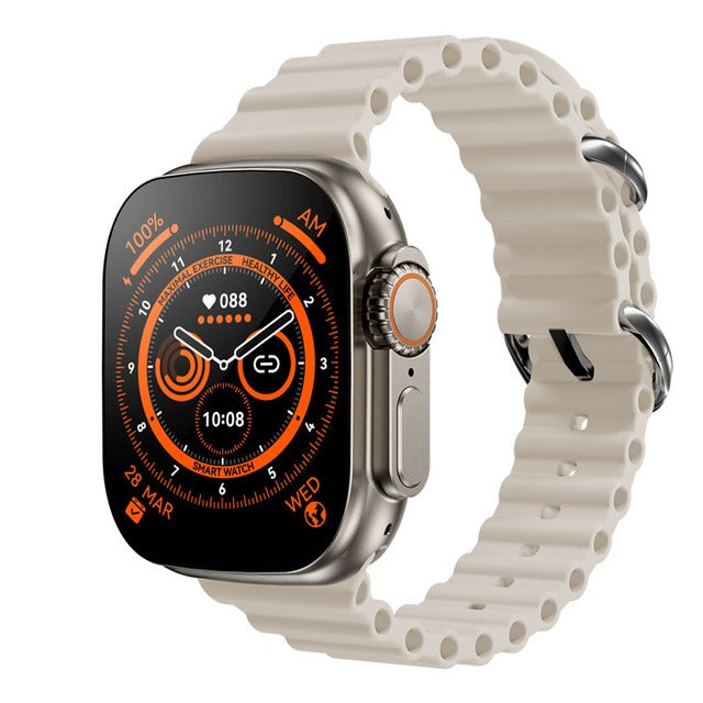 Smart Watch Series 8 Bluetooth Dial Call NFC Sports Smartwatch braccialetto Fitness con ricarica Wireless