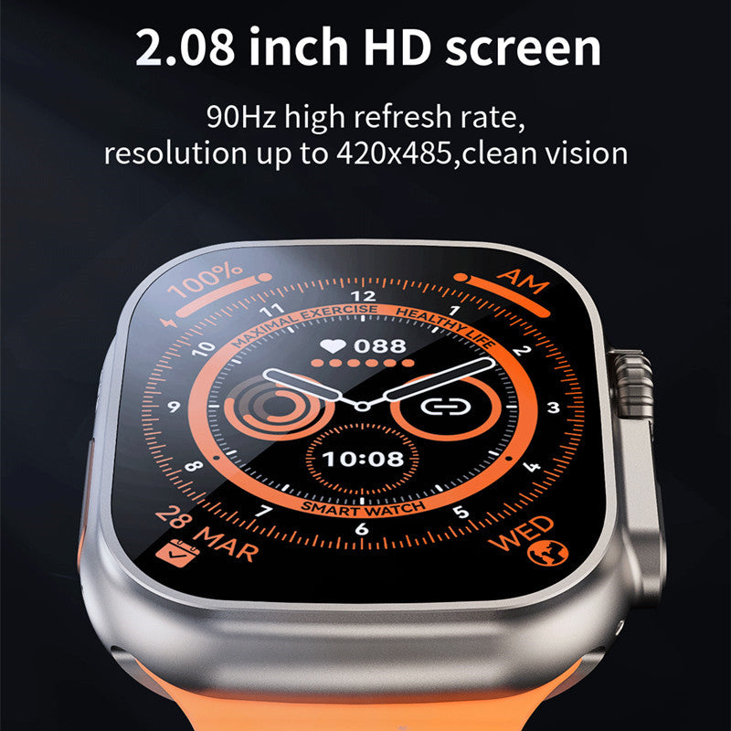 Smart Watch Series 8 Bluetooth Dial Call NFC Sports Smartwatch braccialetto Fitness con ricarica Wireless