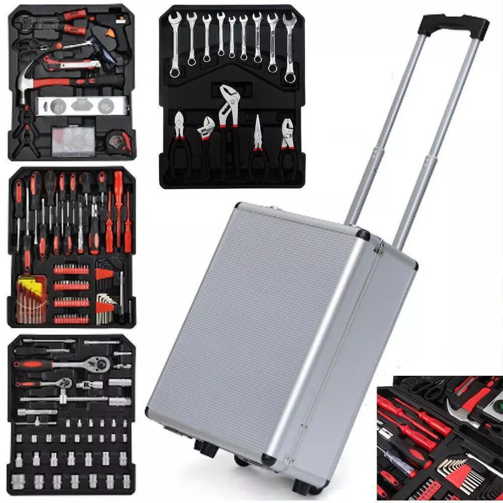 Set di Attrezzi 799 Pezzi con Valigia su Ruote – Professionale, Robusto, Completissimo