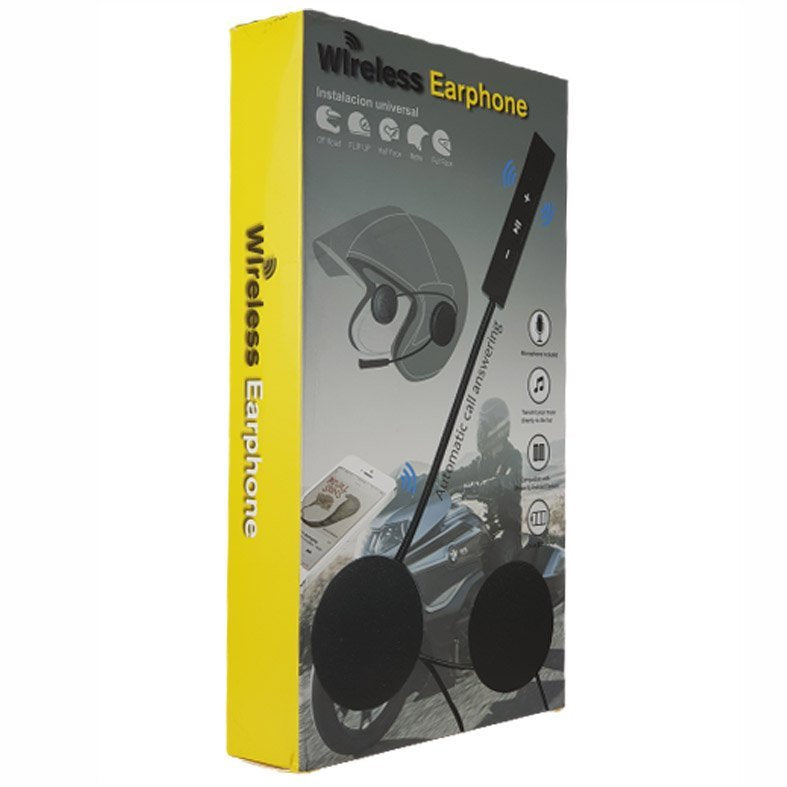 Auricolare Bluetooth da  casco per motociclisti.