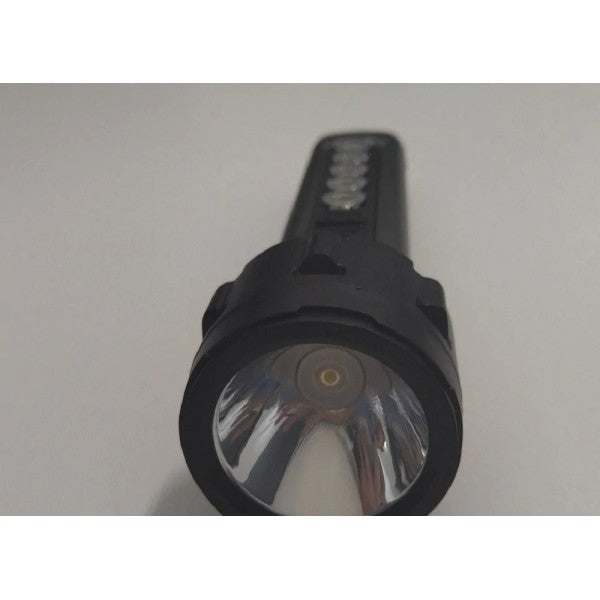 Torcia usb led ricaricabile 5w+5 cob light campeggio ciclismo escursioni q-led67