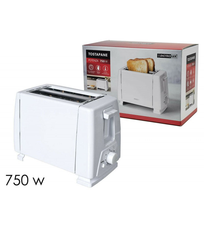 Dictrolux tostapane 750w ad espulsione automatica con autospegnimento