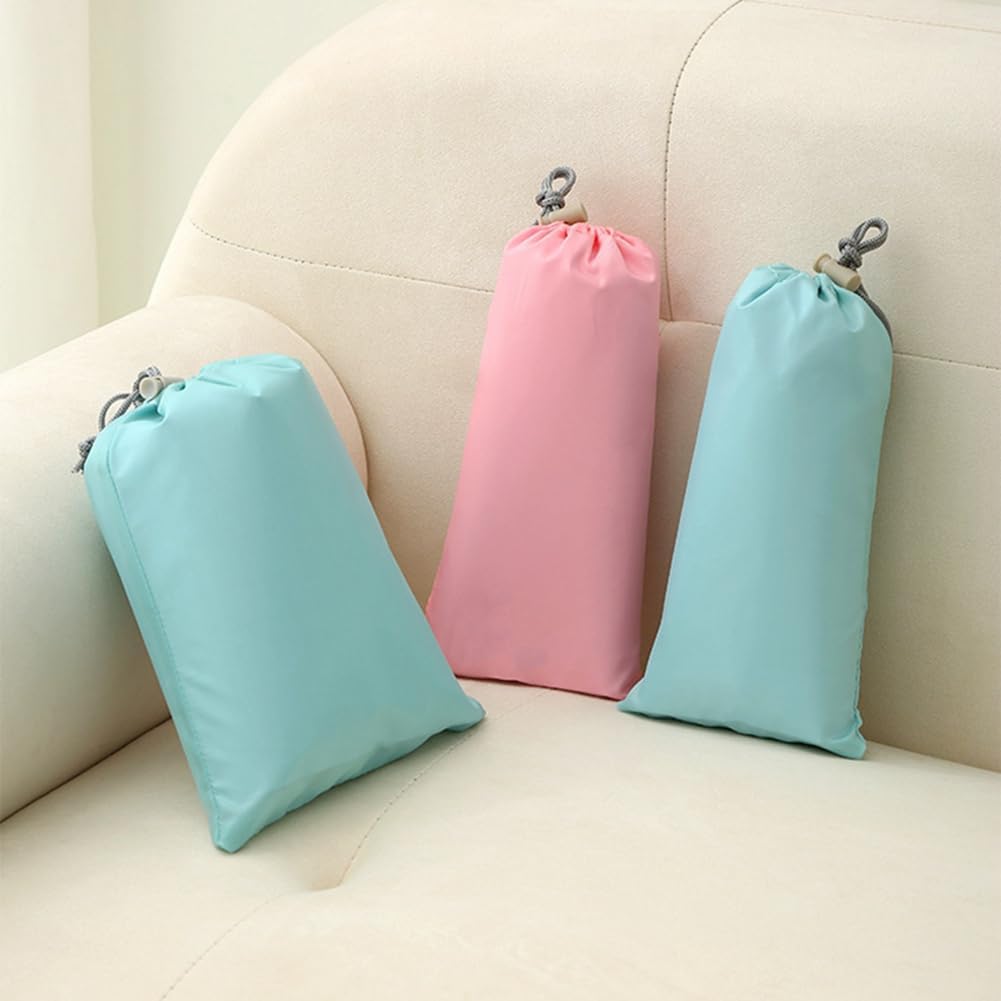 Secchio per Pediluvio Pieghevole Portatile – Con Borsa per il Viaggio e Materiale Impermeabile ROSA