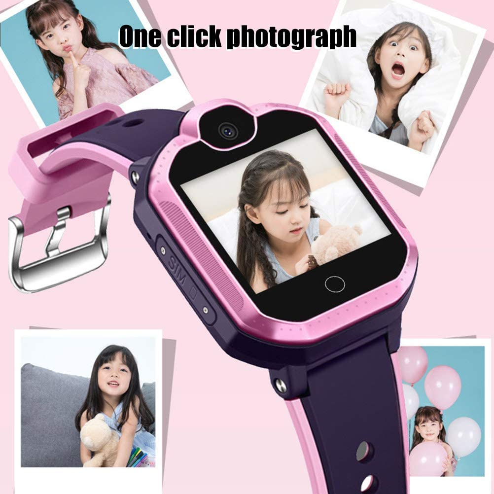Orologio da bambino  impermeabile con telefono e chiamata di emergenza Smart Watch 4G GPS