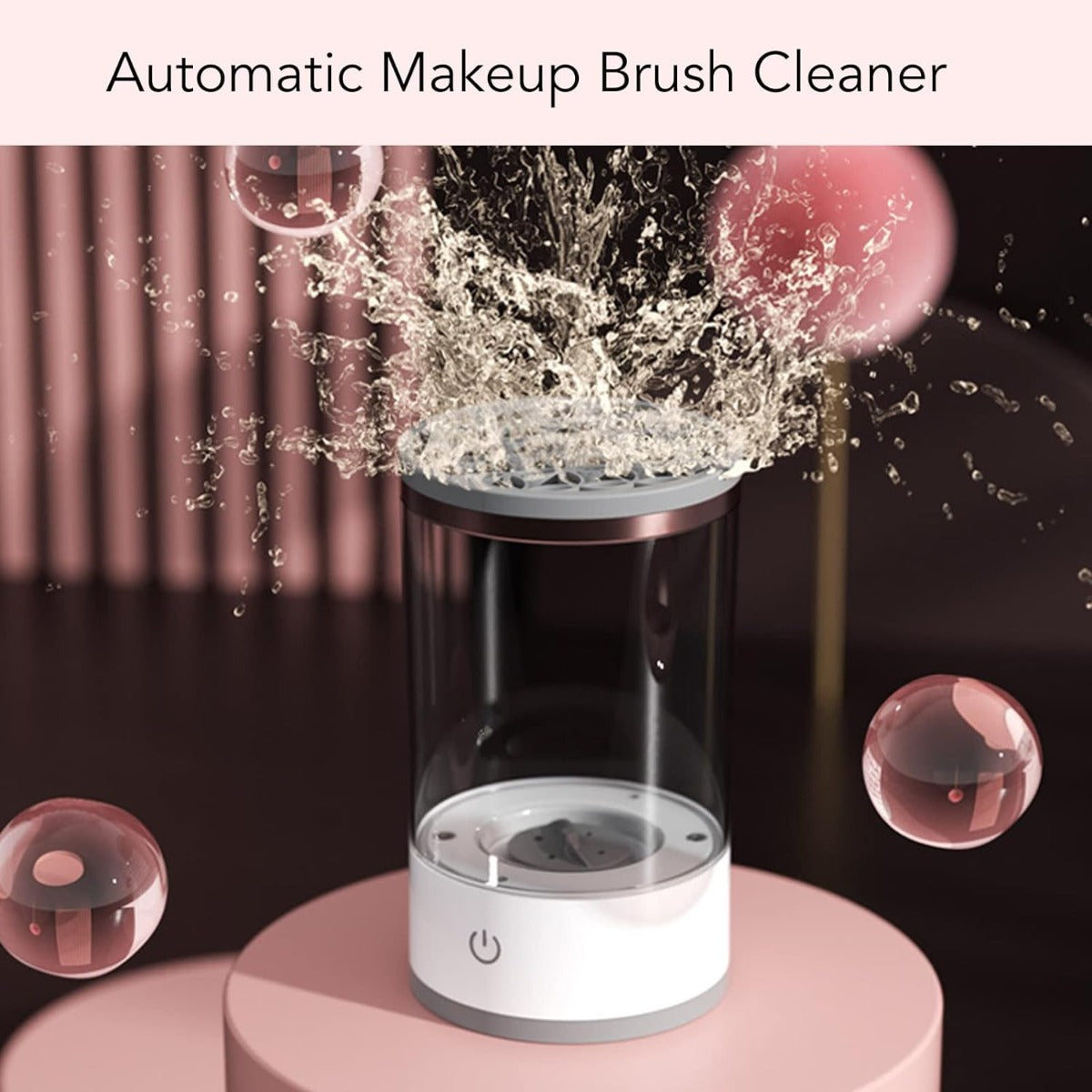 Brush Bubble Detergente per pennelli da trucco elettrico