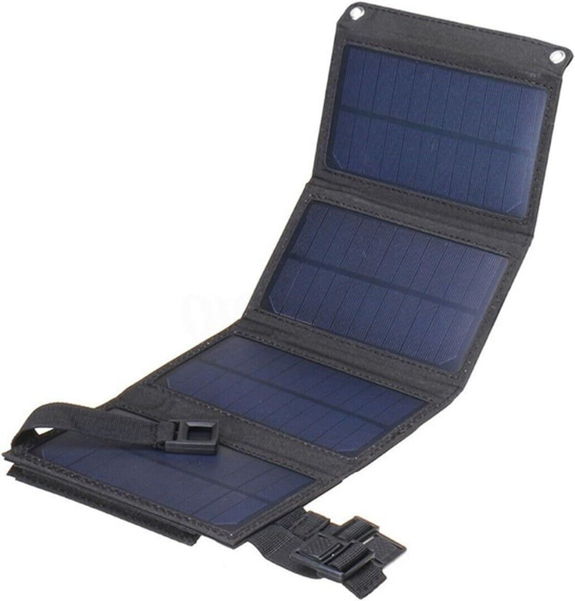 Pannello Solare Pieghevole USB 20W – Portatile, Impermeabile, Flessibile, per Ricarica di Telefoni e Power Bank