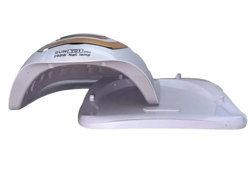 Lampada UV/LED Professionale per Unghie Sun Y01 288W con 58 LED, Timer Digitale e Sensore di Movimento - Perfetta per Manicure e Pedicure