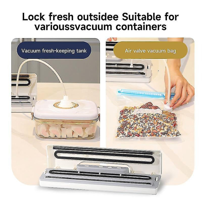 Macchina Sottovuoto Automatica per Alimenti – 135W, 3 Modalità, Accessori Inclusi